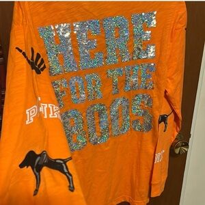*RARE* NWT VS PINK here for the boos bling long sleeve